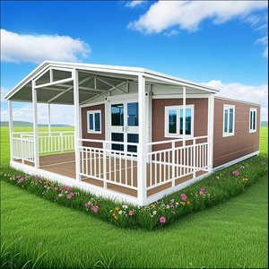 Không thấm nước nghiêng mái nhà prefab di động nhỏ nhà 3 4 5 phòng ngủ 20ft 40ft gấp mở rộng container Granny căn hộ sân thượng - Product Image 3