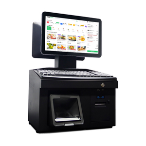 14 pulgadas Win7/10 Android 4GB + 64G Pantalla dual POS Máquina Caja registradora Sistemas automáticos con panel capacitivo - Product Image 1