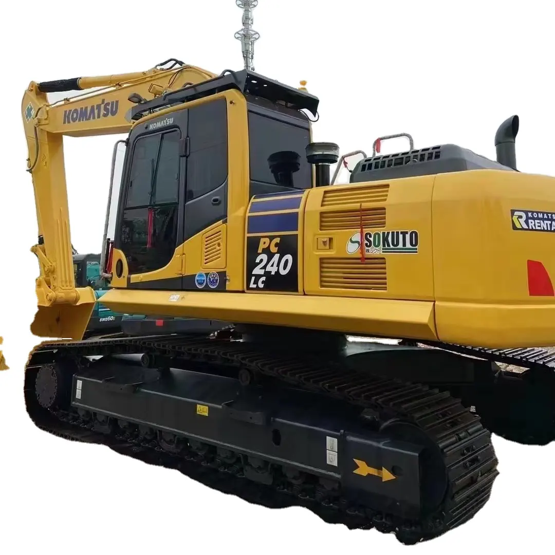 Equipo de construcción de segunda mano Komatsu 240 Máquina excavadora de orugas/Excavadora usada japonesa Komatsu 320 325 330 para la venta