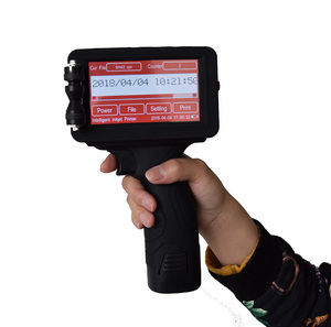 Automatische datum code druck maschine/charge anzahl druck maschine/handjet tragbare drucker auf pvc kunststoff, pe film, eisen stahl - Product Image 2