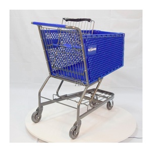 Wholesale 150L Shopping Trolley <strong>Cart</strong> Handles <strong>Trendy</strong> Style <strong>Cart</strong> Carry Shopping - Product Image 5
