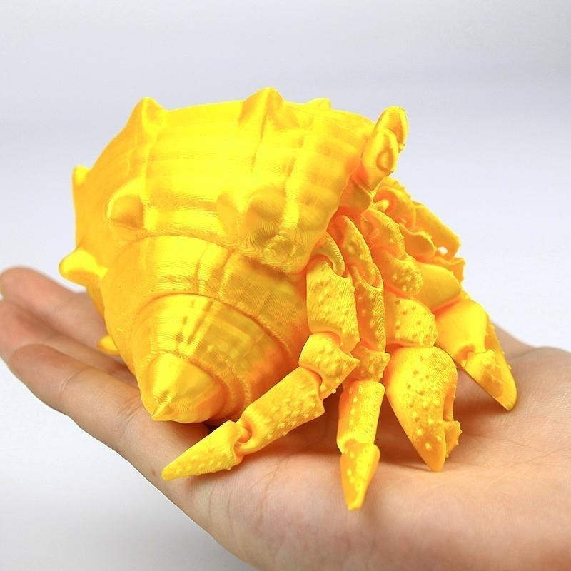 18cm golden hermit crab