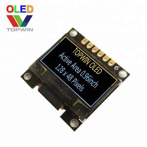 Migliore qualità 0.96 ''0.96 pollici 128x64 pixel colore bianco display oled modulo assemblato interfaccia 7pin 4-SPI TW28640960D scheda pcb - Product Image 5