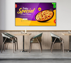 Remotamente Cms Software di controllo Lcd ristorante Menu digitale scheda di visualizzazione Menu pubblicità Fast Food - Product Image 1