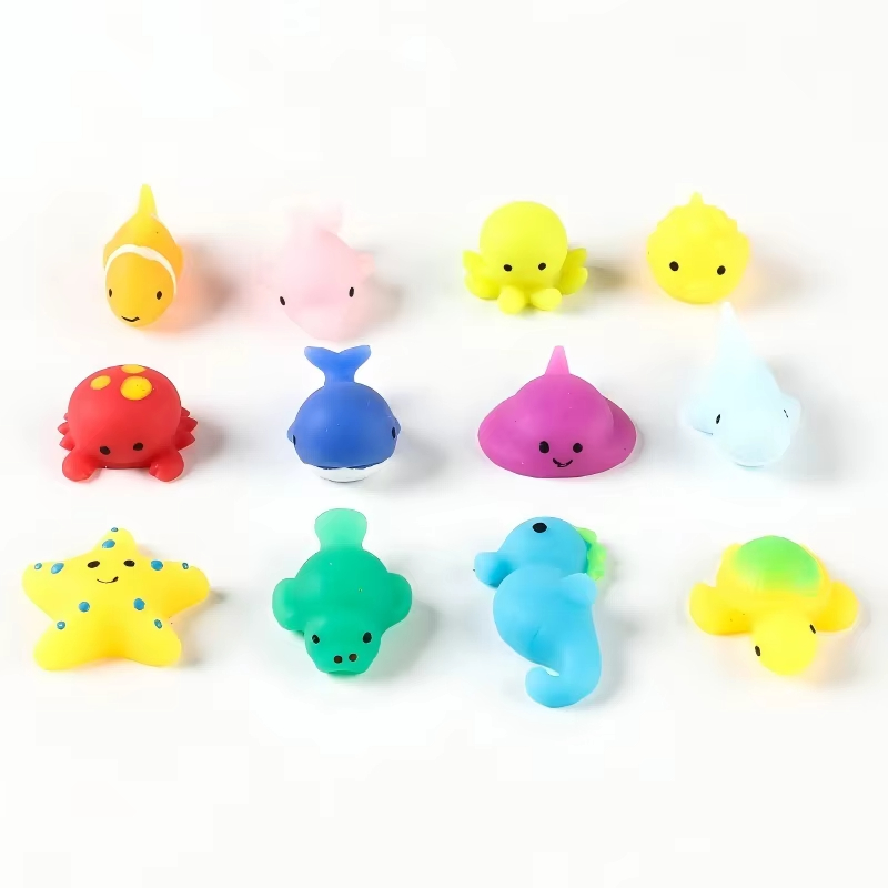 Ocean-themed Squeezable Toys