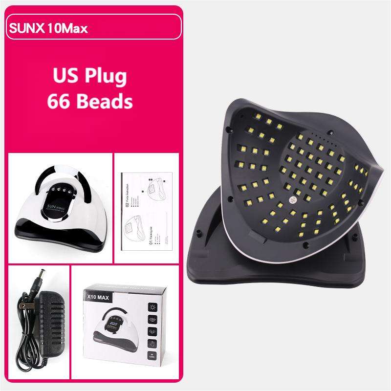 SUNX10MAX US 66 perles Base noire