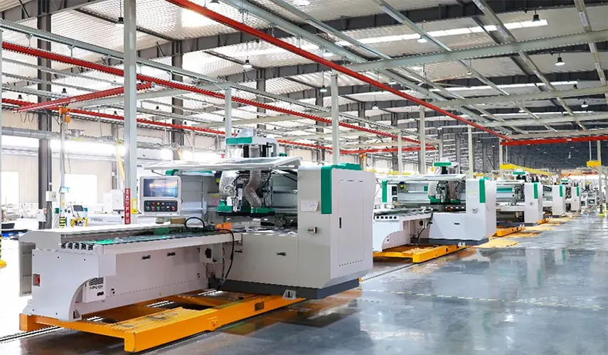 Trung Quốc của chuyên nghiệp chế biến gỗ Độ chính xác cao Tự động cạnh CNC khoan sáu bên lỗ máy