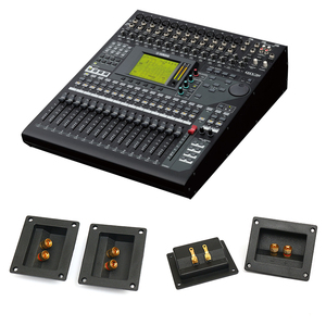 Full Custom OEM Sample Audio Socket 5000M Ohm Insulation Resistance Block Rectangular Audio Junction Box <strong>Speaker</strong> Socket Terminal - Product Image 1