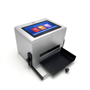 Mini-Flaschen-Daten codierer Desktop-Handheld-Batch-Industrie-Barcode-Aufkleber-Etiketten druckmaschine - Product Image 1