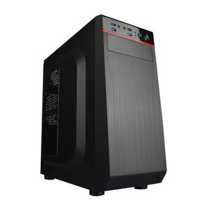 Powercase Atx Tower Pc Case personalizzabile Gaming Computer Cabinet con porta Audio SPCC e vetro materiale Mid Tower - Product Image 5