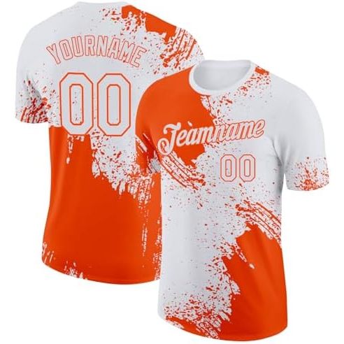 White and Orange