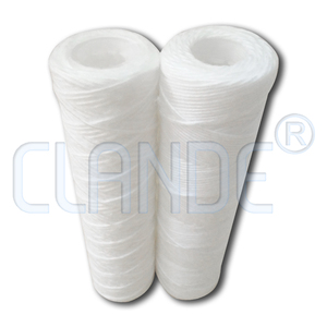 Elemento de filtro de sedimentos de agua Cartucho de filtro de cuerda industrial herida 5 micras para máquina de filtro Ro - Product Image 1