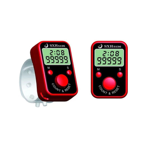 Contador de conteo digital ajustable, contador de dedos de mano, un botón, contador digital LED - Product Image 2