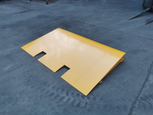 Plataforma rampa carretilla elevadora plataforma de carga terrestre contenedor logística rampa grúa equipo de carga y descarga plataforma de embarque - Product Image 3