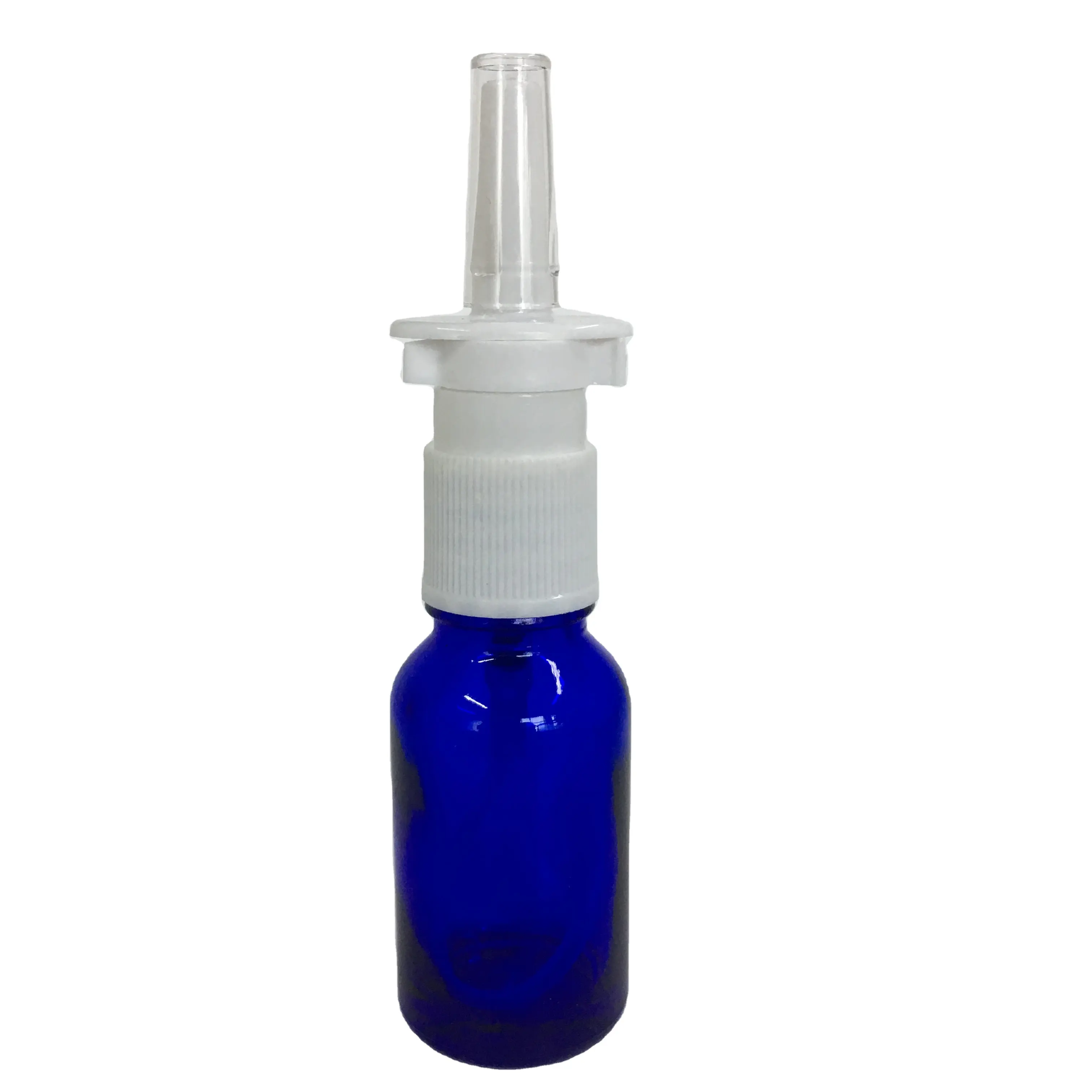 18-410 de grado médico del rociador nasal para botella de vidrio de la presión de la mano del rociador nasal para botella de la medicina