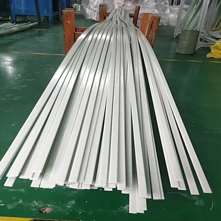 Dongguan factory pultrusion fiberglass reinforcing bar, FRP fiberglass flat strips for hunting bow