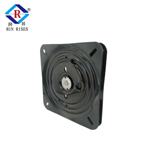 A20-1 Heavy Duty 10 Inch Swivel Plate with Memory Return Ball Bearing Revolving <strong>Rotating</strong> Barstool for Dining and Kitchen Use - Product Image 2