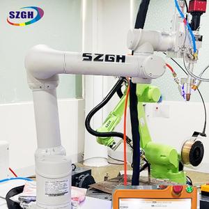 Cobot facile programmazione carico utile di lavoro sicuro 5kg automazione piccoli bracci robotici industriali a 6 assi