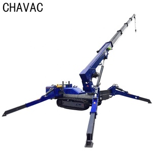 Điện DIESEL Telescopic Boom thủy lực nâng cần cẩu di động Spider <span class=keywords><strong>Crane</strong></span> Grue Spider <span class=keywords><strong>Crane</strong></span> 3ton - Product Image 1