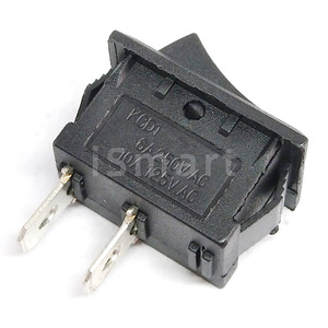 KCD1 KCD1-101 2 Pin 2 pozisyon açma/kapama Rocker anahtarı güç anahtarı AC 6A/250V 10A/125V 15*21mm - Product Image 3