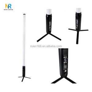 ไฟไดโอดเปล่งแสง LED พิกเซล360องศาแบตเตอรี่ไร้สาย RGBA โคมไฟ DMX ควบคุมไฟเวที - Product Image 3