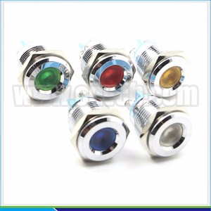 Đèn Led Báo Hiệu Ô Tô Lõm 16Mm Giá Xuất Xưởng Đèn Led Báo Hiệu Ắc Quy Đầu Vít Chống Nước - Product Image 3