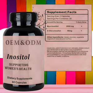 Best-seller D-Inositol Capsules mélangées Supplément aux herbes pour adultes hormono-équilibrés Pas pour les femmes enceintes ou les enfants - Product Image 3