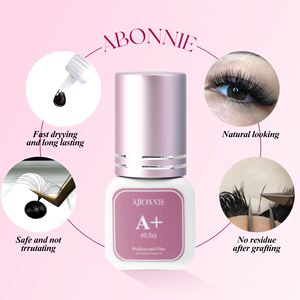 Abonnie Latex Free <strong>Eyelash</strong> Extension <strong>Glue</strong> Fast Dry Waterproof <strong>Mini</strong> Lash <strong>Glue</strong> Adhesive Oil Proof Strong Hold False <strong>Eyelash</strong> <strong>Glue</strong>