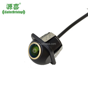 迷你360周围安装AHD 720P夜视金色鱼眼镜头车辆停车倒车前后侧视摄像头 - Product Image 1