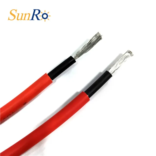 SunRo esnek IP68 hava direnci 1500V DC güneş kablosu 10mm 16mm 25mm 35mm 50mm mc dc2 kablo