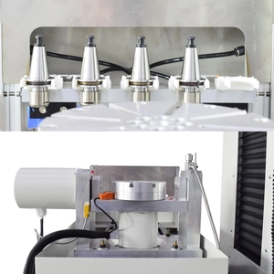 Enrutador CNC de 5 ejes con sistema de cortadores ATC 5, estructura de acero de 2.2KW, máquina cortadora de fresado de grabado CNC 3040, tipo servomotor - Product Image 6