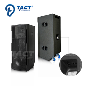 Профессиональная аудиосистема 1200 Вт 3-сторонний двойной 15-дюймовый динамик звуковая система наружные колонки звуковая система для событий - Product Image 2