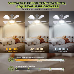 Led plafoniera Multi funzionale ventilatore da camera da letto elettrico Mini aria ventola a torre di raffreddamento con telecomando - Product Image 5