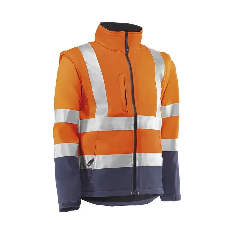 Fluorescent orange/blue