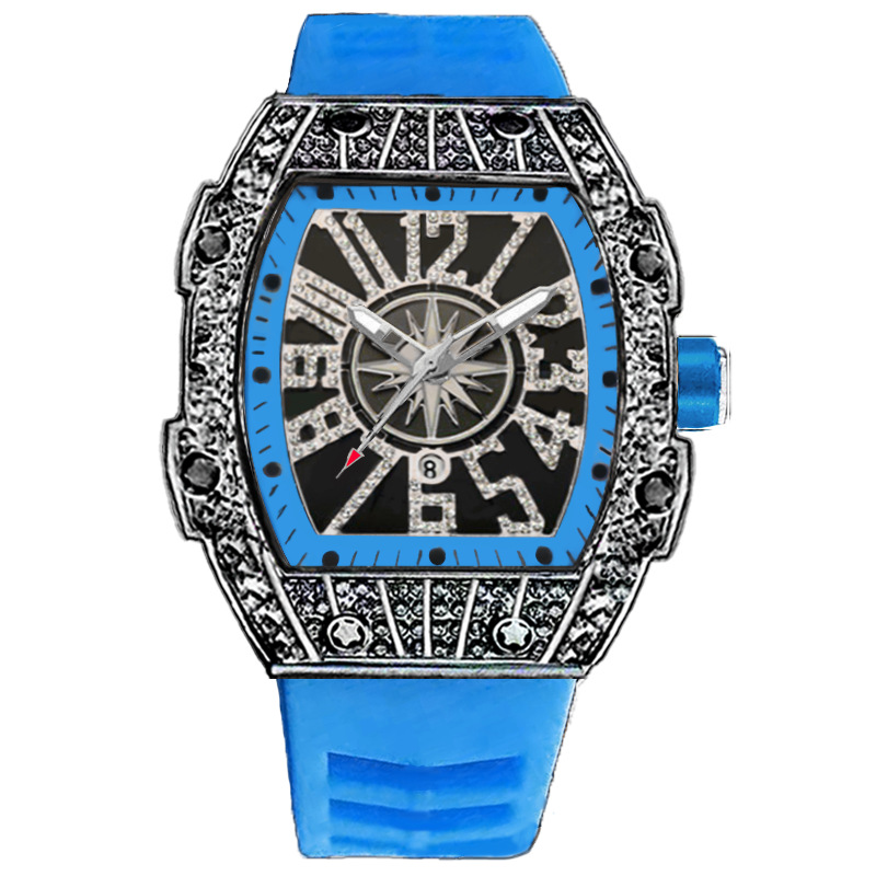 Coque noire bleue