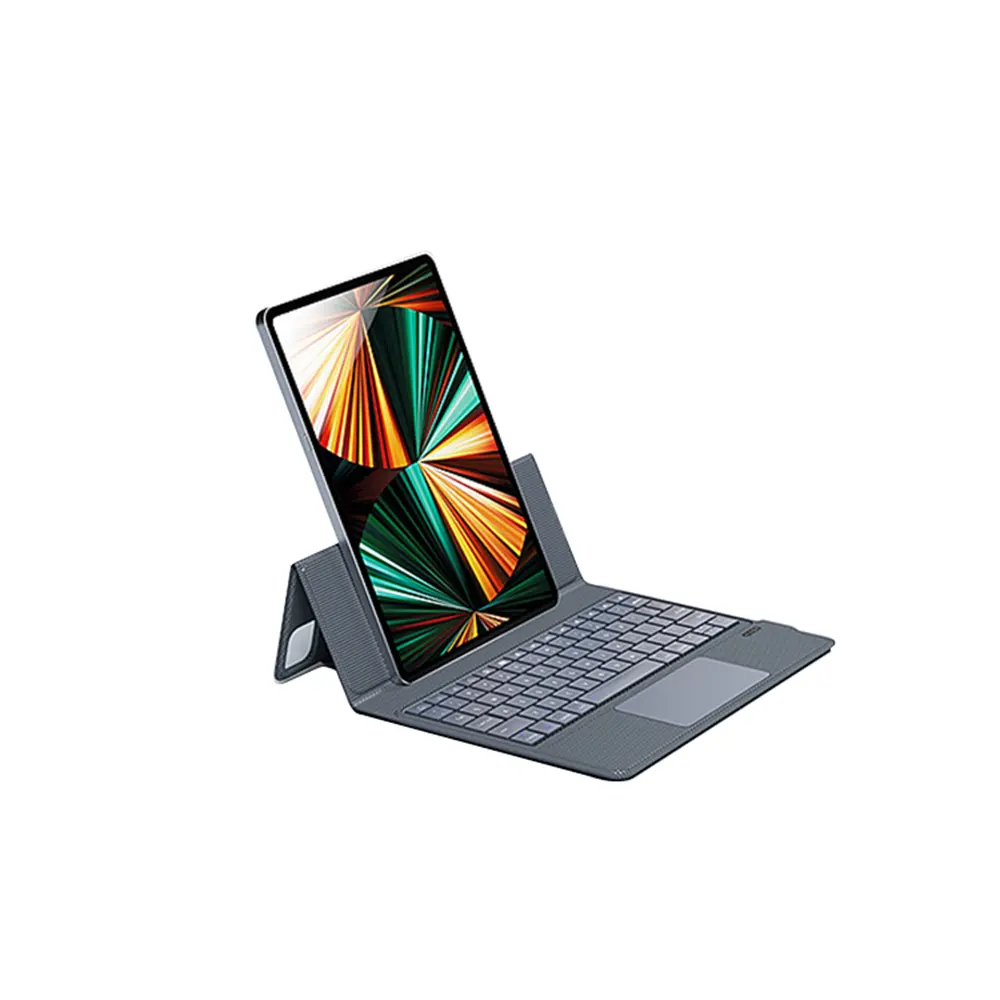 Estojo de couro personalizado inteligente, capa para tablet de couro 12.9, teclado para ipad air 2 10.2 pro 11 12 e 8 geração, capa