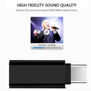 USB C至3.5毫米母耳机插孔适配器，USB C至Aux音频电缆插头适配器c型兼容像素4 3 2 XL，S - Product Image 4