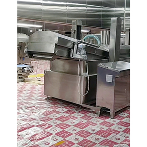 Línea de producción de nueces para freír automática continua de alto rendimiento Nuevo Tipo de freidora de frijol de maní Varios espacios en blanco Maquinaria de procesamiento de alimentos - Product Image 2