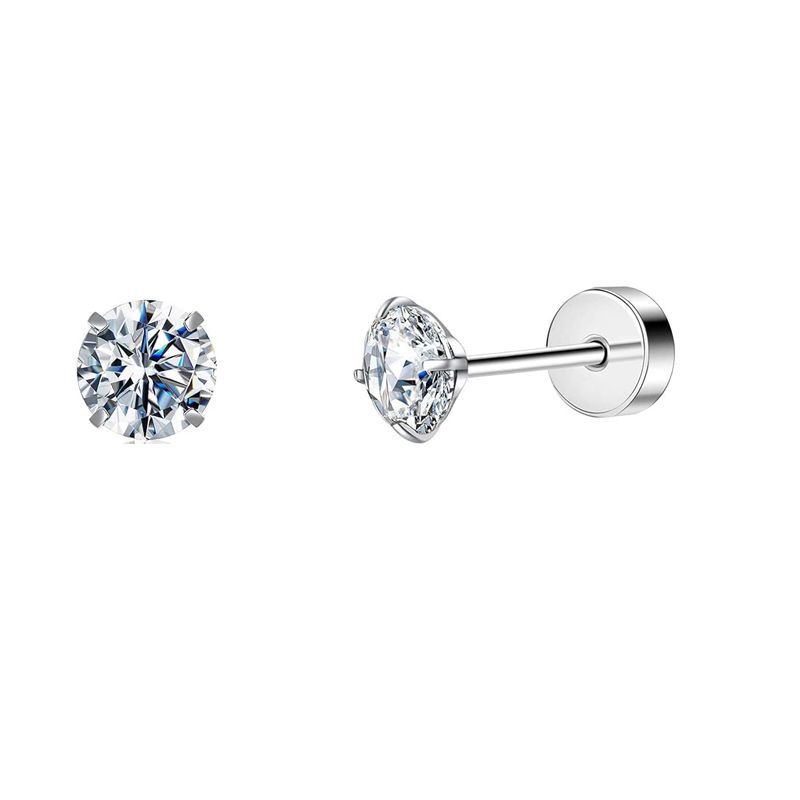 Round zirconia pair