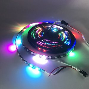 DC5V 5m WS2812B WS2812 Led Streifen 30/60 leds/m 2812 Programmierbare Einzeln Adressierbaren Smart RGB Volle farbe Led pixel Streifen - Product Image 2