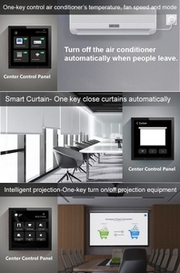 Panel de control multifuncional Smart Home Panel de control inteligente de 4 pulgadas estándar de la UE 86mm Panel táctil en la pared Teclado con control - Product Image 5