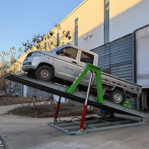 Su misura 80t 100t 150t contenitore camion piattaforma di scarico grande camion ribaltamento macchina - Product Image 3