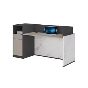 高品质现代办公家具出厂价格前台接待处收银台台桌 - Product Image 3