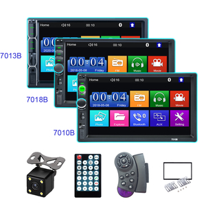 7 renk arka BT desteği geri kamera SWC uzaktan kumanda 7013B 7018B 7010B 7 inç dokunmatik ekran <span class=keywords><strong>araba</strong></span> Mp5 oyuncu - Product Image 1