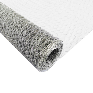 China Factory Huhn sechseckiges Draht geflecht Netz draht verzinkt Reihen material sechseckiges Netz Draht Huhn Coup Mesh - Product Image 1