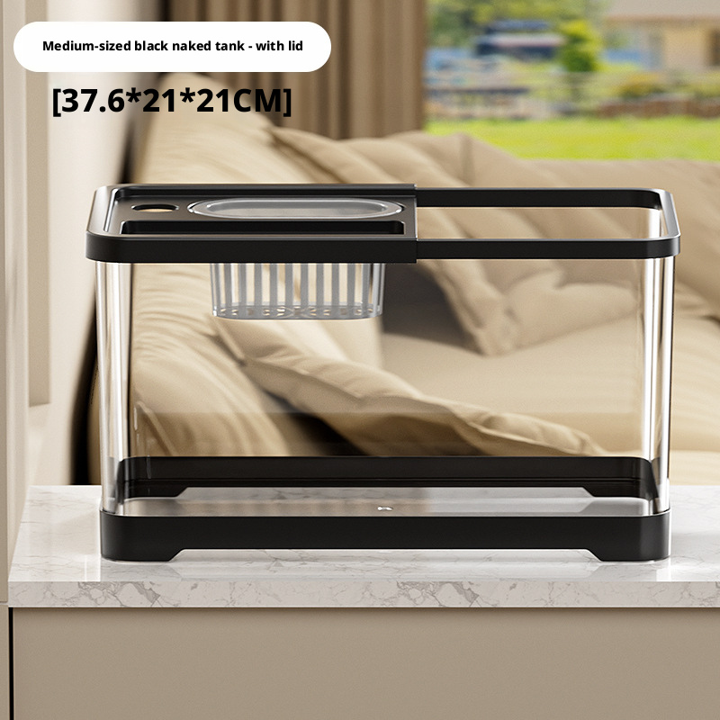Negro*37,6*21*21cm con tapa