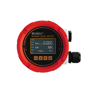 Sensore di livello senza contatto 20m Range 4-20mA RS485 2 relè LCD trasmettitore di livello Radar ad ultrasuoni