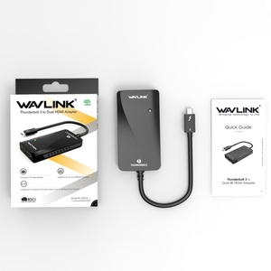 WAVLINK WL-UTA01H Type-C Thunderbolt 3至多屏幕扩展器分离器适配器 - Product Image 6