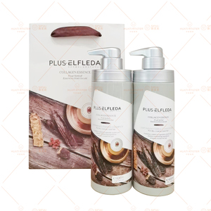 Huati Sifuli <strong>PLUS</strong>-ELFLEDA Vegetable Protein Vitamin Saponin Shampoo and Conditioner Fruit Herbal 600ml Organic Natural