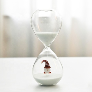 ใส Borosilicate ปรับแต่งช่วงเวลาเดสก์ท็อปตกแต่งนาฬิกาทราย15นาที/30นาที/1ชั่วโมง - Product Image 5